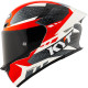 KYT TT REVO FULL FACE MOTORCYCLE ROAD HELMET < GEAR BLACK RED >