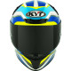 KYT TT REVO FULL FACE MOTORCYCLE ROAD HELMET < GRAND PRIX WHITE BLUE >