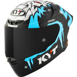 KYT TT REVO FULL FACE MOTORCYCLE ROAD HELMET < MASIA WINTER TEST REPLICA / JAUME MASIÀ NUMBER 5 > 