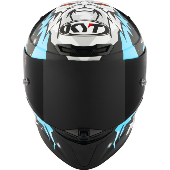 KYT TT REVO FULL FACE MOTORCYCLE ROAD HELMET < MASIA WINTER TEST REPLICA / JAUME MASIÀ NUMBER 5 > 