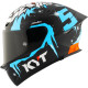 KYT TT REVO FULL FACE MOTORCYCLE ROAD HELMET < MASIA WINTER TEST REPLICA / JAUME MASIÀ NUMBER 5 > 