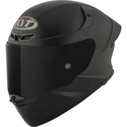 KYT TT REVO FULL FACE MOTORCYCLE ROAD HELMET < PLAIN MATT BLACK SOLID >