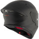 KYT TT REVO FULL FACE MOTORCYCLE ROAD HELMET < PLAIN MATT BLACK SOLID >