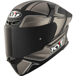 KYT TT REVO FULL FACE MOTORCYCLE ROAD HELMET < TOURIST MATT COOL GREY GRAY >