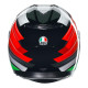 AGV - K-3 "WING BLACK / ITALY / GREEN / WHITE / RED" MOTORCYCLE HELMET < NEW 2024 K3 V2 > SIZES S M L XL