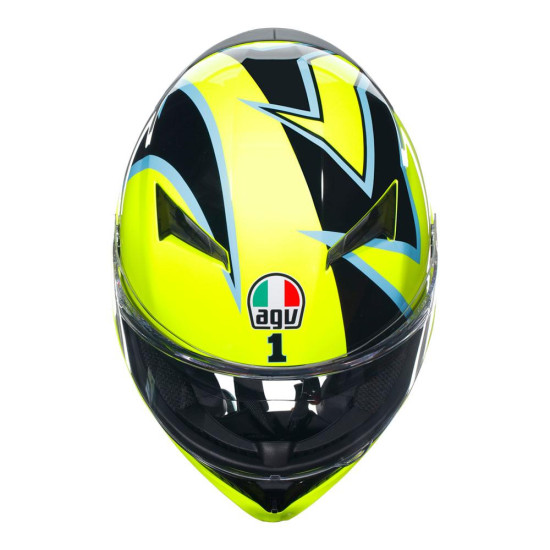 AGV - K-3 WT 2005 "VALENTINO ROSSI WINTER TEST PHILLIP ISLAND 2005" MOTORCYCLE HELMET < NEW 2024 K3 V2 >