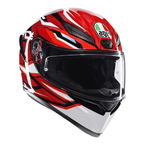 AGV - K-1S "LION BLACK / RED / WHITE" HELMET (K1S)