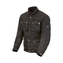 MERLIN - Edale Heritage Waxed Cotton Jacket < Black >