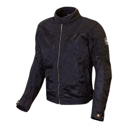 MERLIN - Chigwell Lite Cotec Heritage Waxed Cotton Jacket < Black >
