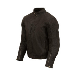 MERLIN - Stockton Leather Jacket < Black >