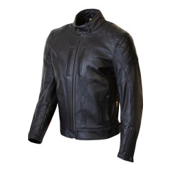 MERLIN - Cambrian Leather Jacket < Black >