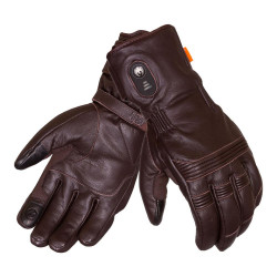 MERLIN - Minworth "Heated" Leather Gloves < Dark Brown >