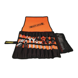RIGG GEAR ADVENTURE - TOOL ROLL SPARES < LARGE TOOL POUCH > SPANNERS WRENCHES
