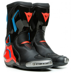 DAINESE TORQUE 3 OUT RACE TRACK BOOTS < PISTA 1 BLACK / BLUE / RED >