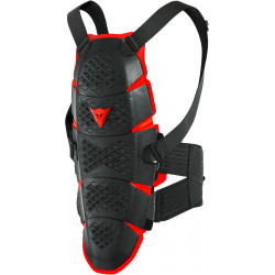 DAINESE PRO-SPEED BACK PROTECTOR "LONG" ARMOUR < BLACK RED > CE Approved LEVEL 2