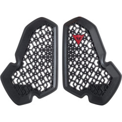 DAINESE PRO-ARMOR CHEST 2 PCS PROTECTOR ARMOUR PIECES < BLACK > CE Approved LEVEL 2