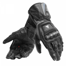 DAINESE STEEL-PRO RACE TRACK GLOVES < BLACK / ANTHRACITE >