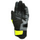 DAINESE VR46 SECTOR SHORT GLOVES < BLACK / ANTHRACITE / FLURO-YELLOW >
