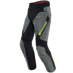 DAINESE SOLARYS TEX PANTS TROUSERS < BLACK / ANTHRACITE / FLURO-YELLOW >