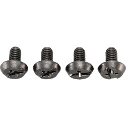 SHOEI ALUMINIUM X 4 COIN SLOT SCREWS < FOR SHOEI VISORS CPB-1 / CPB-1V > FITS GLAMSTER AND GLAMSTER 06 HELMETS