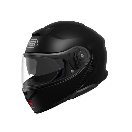 SHOEI NEOTEC 3 SPORTS TOURING MODULAR MOTORCYCLE HELMET WITH INTERNAL DARK VISOR < SOLID MATT BLACK >