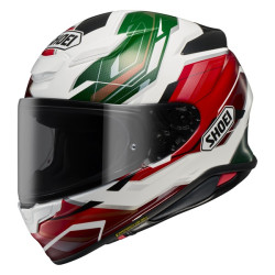 SHOEI NXR2 - < CAPRICCIO TC-11 WHITE RED GREEN > MOTORCYCLE ROAD RACE HELMET