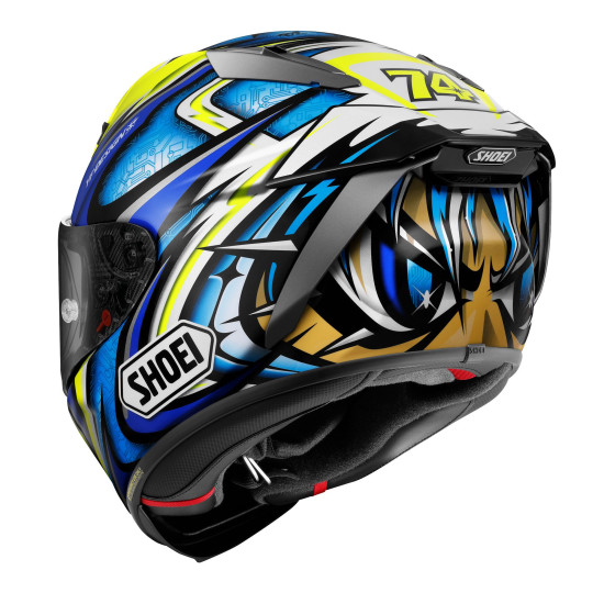 SHOEI X-SPR PRO (XSPR PRO) HELMET DAIJIRO TC-3 TC3 DAIJIRO KATO REPLICA < BLUE / YELLOW FLURO > PRE-ORDER /// ETA: 2ND DECEMBER 2024