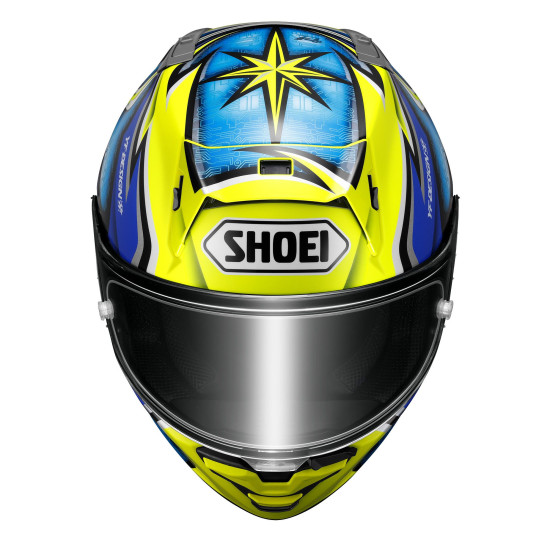 SHOEI X-SPR PRO (XSPR PRO) HELMET DAIJIRO TC-3 TC3 DAIJIRO KATO REPLICA < BLUE / YELLOW FLURO > PRE-ORDER /// ETA: 2ND DECEMBER 2024