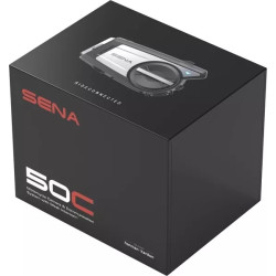 SENA® - 50C PREMIUM MESH COMMUNICATIONS 4K CAMERA AND SOUND BY HARMON KARDON FOR MOTORCYCLE HELMETS < Bluetooth Communication Intercom >