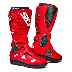 SIDI - CROSSFIRE 3 SRS OFF ROAD MX MOTOCROSS ENDURO MOTORCYCLE BOOTS < RED RED >