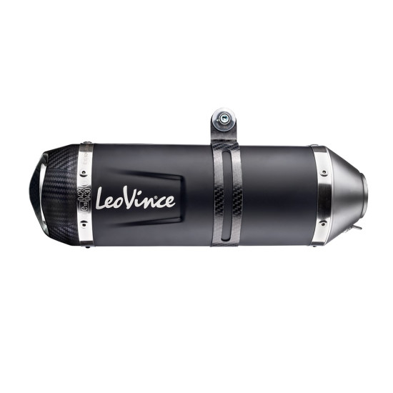 LEOVINCE - LV ONE EVO BLACK EDITION STAINLESS STEEL SLIP ON MUFFLER / EXHAUST < HONDA NC 750 X >