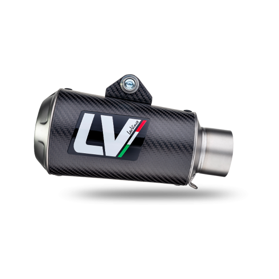 LEOVINCE - LV-10 CARBON FIBER SLIP ON MUFFLER / EXHAUST < 2021-2023 APRILIA TUONO V4 1100 / FACTORY >