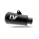 LEOVINCE - LV-10 FULL BLACK STAINLESS STEEL SLIP ON MUFFLER / EXHAUST < 2019-2023 BMW S 1000 RR >