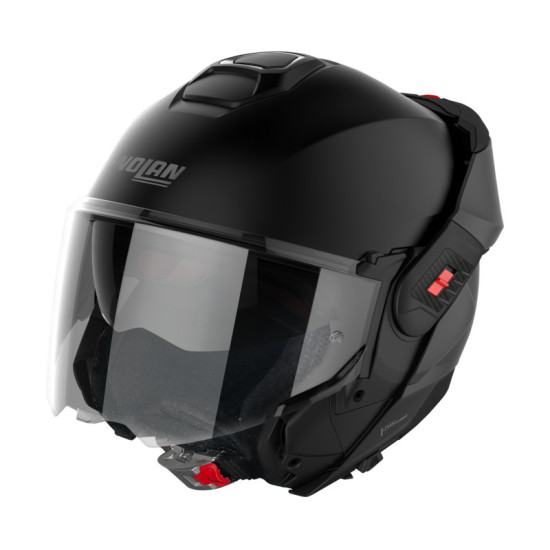 NOLAN N120-1 "FLIP UP MODULAR CLASSIC FLAT MATTE BLACK" FLIP OVER TOURING COMMUTER ROAD HELMET