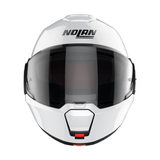 NOLAN N120-1 "FLIP UP MODULAR CLASSIC METAL WHITE" FLIP OVER TOURING COMMUTER ROAD HELMET