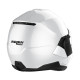 NOLAN N120-1 "FLIP UP MODULAR CLASSIC METAL WHITE" FLIP OVER TOURING COMMUTER ROAD HELMET