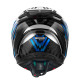 NOLAN X-LITE X-804RS ULTRA CARBON "SPECTRE CARBON BLUE CHROME" ROAD RACE HELMET