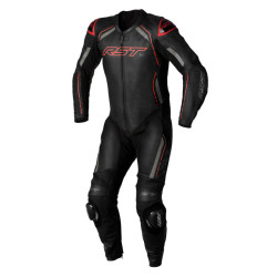 RST S-1 (S1) 1 PIECE LEATHER RACE SUIT < BLACK GREY RED >