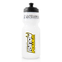 Ryno Power - Clear Sport Cycling Bottle (BPA Free) - 25oz - 740ml Clear