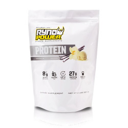 Ryno Power - PROTEIN Premium Whey Vanilla Powder | 20 Servings (2 LBS / 907 G)