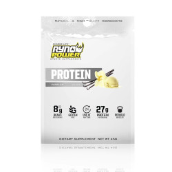 Ryno Power - PROTEIN Premium Whey Vanilla Powder | Single Serving - 45g (Single Serve)