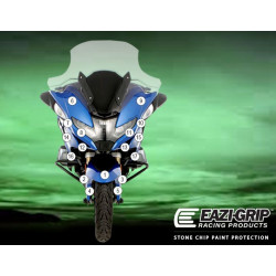 EAZI-GUARD PAINT PROTECTION FILM FOR BMW R1250RT 2021+ GLOSS