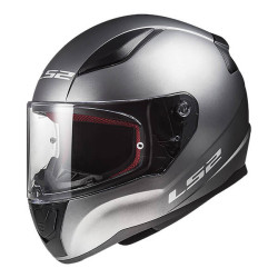 LS2 FF353 - Rapid II Helmet < Solid Matte Titanium > MOTORCYCLE ROAD HELMET - Sizes XS S M L XL 2XL 3XL - ECE22.06