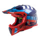 LS2 MX437 - FAST EVO ROAR HELMET < RED / BLUE / PURPLE > MX OFF ROAD DIRT BIKE MOTORCYCLE HELMET