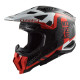 LS2 MX703 - CARBON X FORCE VICTORY < MATTE CARBON / RED / WHITE > MX OFF ROAD DIRT BIKE MOTORCYCLE HELMET