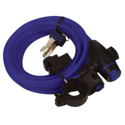 OXFORD - CABLE LOCK 1.8M X 12mm BLUE