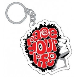 MARCO SIMONCELLI - KEY RING "RACE YOUR LIFE* RED