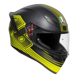 AGV - K-1 "46 Rossi Edge Black Yellow" Valentino Rossi HELMET (K1)