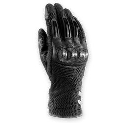 CLOVER SR-2 Summer Textile Leather Carbon Gloves (N) Black