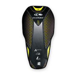 CLOVER Back Protector Pro-5 < Black Yellow > CE Approved LEVEL 2 (jacket insert)